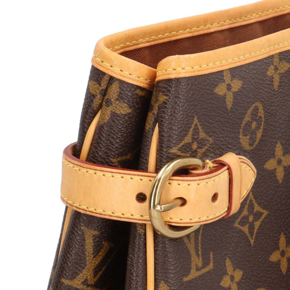 LOUIS VUITTON Authentic Brown Monogram Canvas Tote Bag - Picture 10 of 14